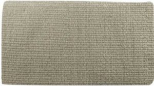 Showman SHOW Saddle BLANKET 36" x 34" Reversible 100% New Zealand Wool