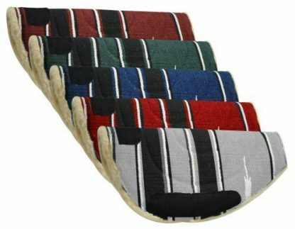 Showman Navajo Barrel Pad w/ Kodel Fleece Bottom