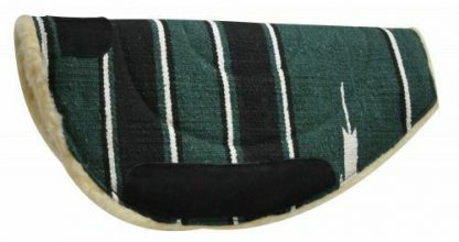 Showman Navajo Barrel Pad w/ Kodel Fleece Bottom