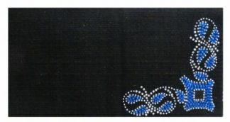 Showman SADDLE BLANKET 38" x 34" BLUE DIAMOND 5lb 100% Woven New Zealand Wool