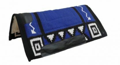 Showman 36" x 34" Cutter Style Woven Wool Saddle Pad w/ Navajo Design