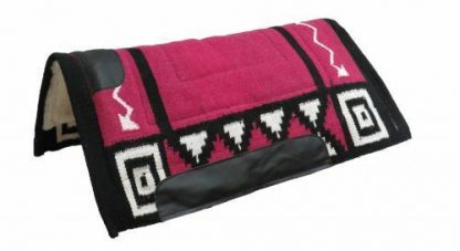 Showman 36" x 34" Cutter Style Woven Wool Saddle Pad w/ Navajo Design