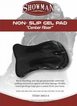 Showman Center Riser Non-Slip GEL PAD Shock Absorbing Flexible Vented Washable