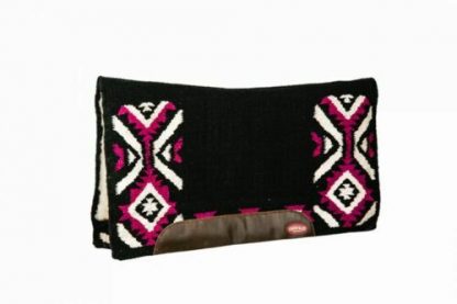 Showman 33" x 38" Contoured Cutter Style Saddle Pad w/ Navajo Design