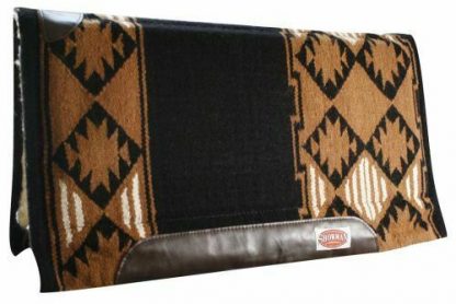 Showman 36 " x 34" 100% New Zealand Wool Memory Felt Breathable Saddle Pad