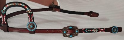 Beaded-Arrow-4-Piece-headstall-breastcollar-reins-wither-strap-set-3
