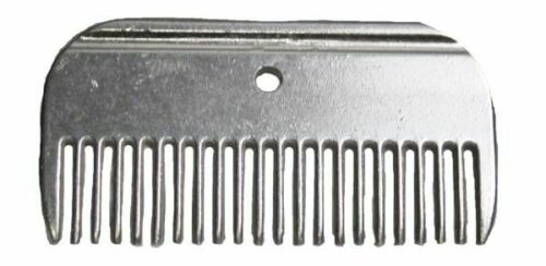 Horse Grooming Aluminum Mane Comb 2" x 4" by Showman NEW HORSE TACK!! 