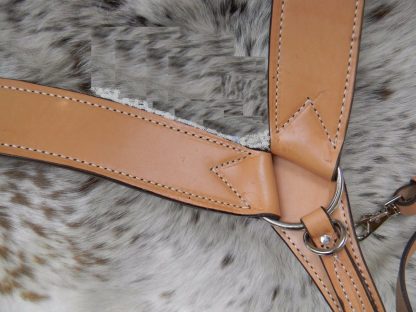 heavy duty leather breast collar-1