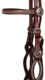NEW HORSE TACK! Showman Lariat Rope Tie Down w/ Medium Oil Leather Cheeks