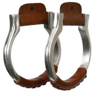 Eases Turned Fenders Showman Pair of STIRRUP CORRECTOR 2.5" Polished ALUMINUM 