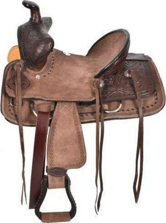 10  Youth Hard Seat Bear Trap Style Saddle