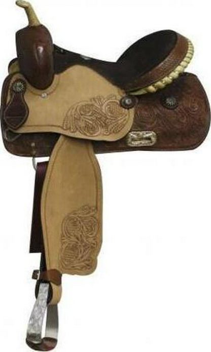 14 , 15 , 16  Barrel Style Saddle