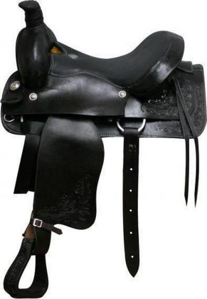 16", 17" Roper Style Saddle - Image 2