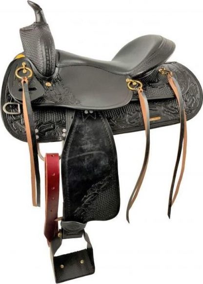 16 , 17  Trail Style Saddle