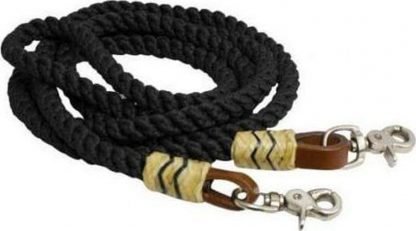 8FT Rolled Nylon Barrel Reins. - Image 6