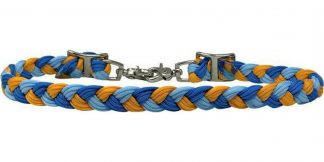 Braided Nylon Wither Strap With Scissor Snap End.