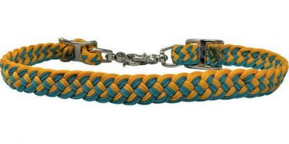 Braided Nylon Wither Strap With Scissor Snap End