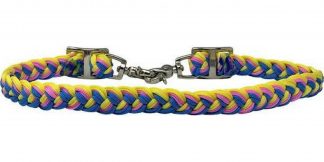 Braided Nylon Wither Strap With Scissor Snap End