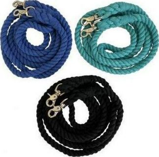 Cotton Roping Reins With Scissor Snaps