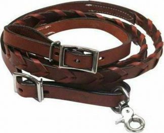 Kids Pony Saddle Sale 20% Off /Youth 6ft X 3/4  Leather Laced Contest Rein.