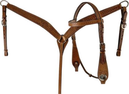 Kids Saddle Sale 20% Off 13  Youth Hi-Back Barrel Saddle Set With Black Suede Seat - Image 2