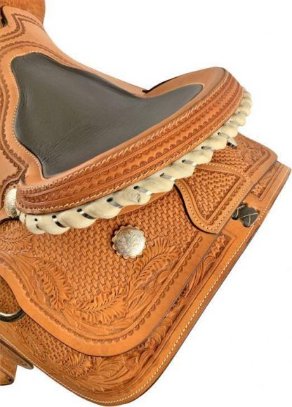 Roping Roper Sale 20% Off 16  Style Western Saddle With Half Breed Seat Made Of Argentina Cow Leather - Image 2