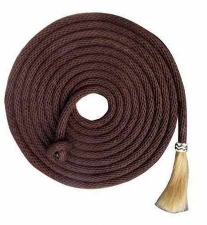 Sale 20% Off 23' Nylon Mecate Reins With Horse Hair Tassel. - Image 3