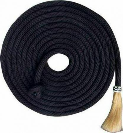 Sale 20% Off 23' Nylon Mecate Reins With Horse Hair Tassel. - Image 2