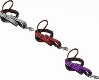 Sale 20% Off 8ft Glitter Leather Contest Reins.