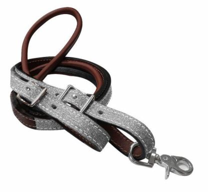 Sale 20% Off 8ft Glitter Leather Contest Reins. - Image 2