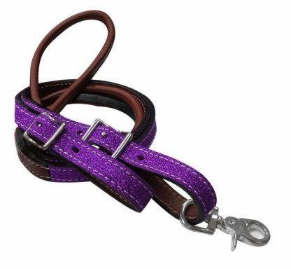 Sale 20% Off 8ft Glitter Leather Contest Reins. - Image 4