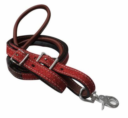 Sale 20% Off 8ft Glitter Leather Contest Reins. - Image 3