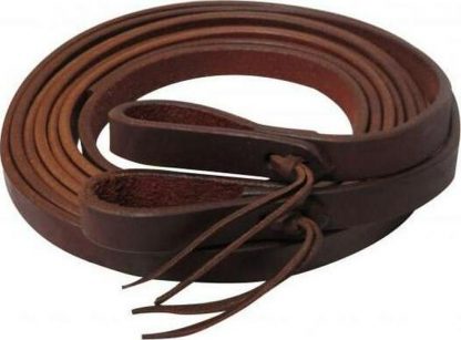 Sale 20% Off 8ft X 3/4  Oiled Harness Leather Split Reins.