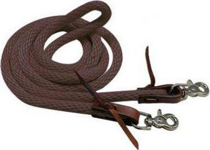 Sale 20% Off 96  Derby Nylon Barrel Reins With Scissor Snap Ends. - Image 3