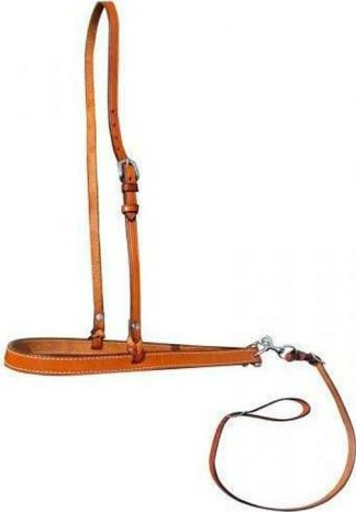 Sale 20% Off Argentina Cow Leather Adjustable Smooth Leather Noseband And Tie Down
