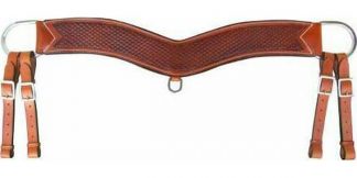 Sale 20% Off Basketweave Tooled Tripping Collar.