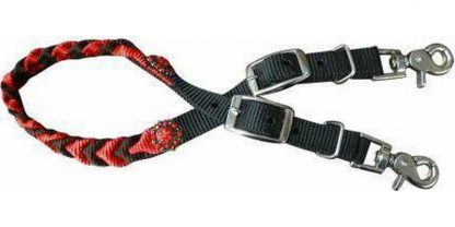 Sale 20% Off Braided Nylon Wither Strap With Conchos. - Image 3
