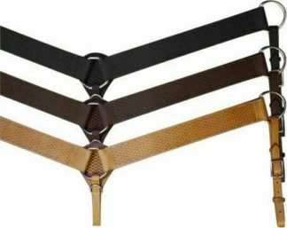 Sale 20% Off Breastcollar Is 2  Wide With 5/8  Tugs And Tie Down. Accented With Basket Tooling.