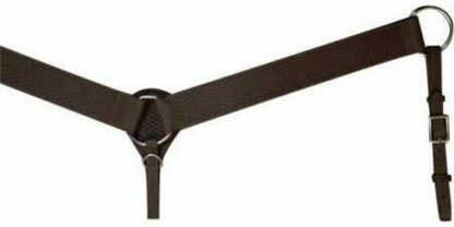 Sale 20% Off Breastcollar Is 2  Wide With 5/8  Tugs And Tie Down. Accented With Basket Tooling. - Image 3