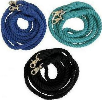 Sale 20% Off Cotton Roping Reins With Scissor Snaps