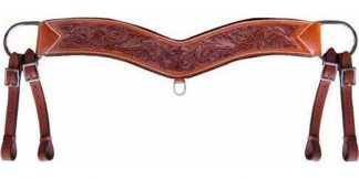Sale 20% Off Floral Tooled Tripping Collar.