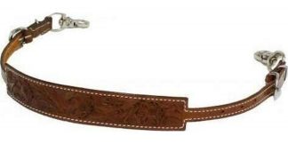 Sale 20% Off Floral Tooled Wither Strap.