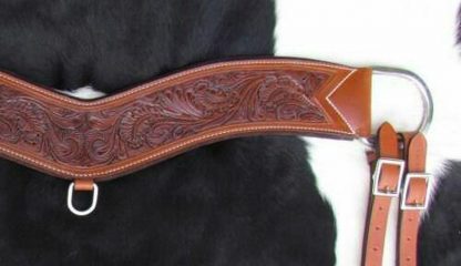 Sale 20% Off Floral Tooled Tripping Collar. - Image 2
