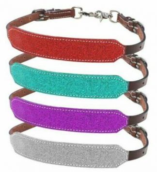 Sale 20% Off Glitter Overlay Leather Wither Strap.