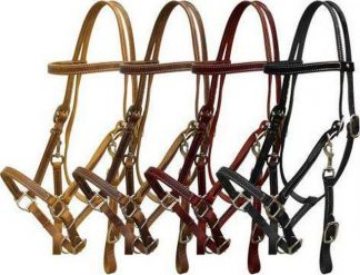 Sale 20% Off Leather Halter Bridle Combination With Reins