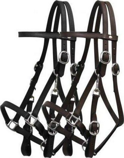 Sale 20% Off Leather Halter Bridle Combination With 7' Leather Split Reins