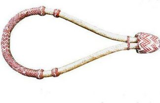Sale 20% Off Natural Braided Rawhide Core Bosal With Red Accents