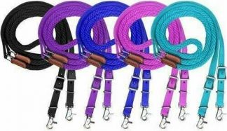 Sale 20% Off Premium 8' Braided Nylon Contest Reins.