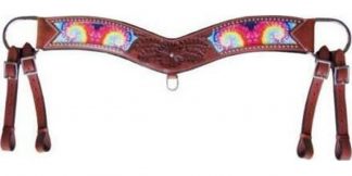 Sale 20% Off Tie Dye Print Tripping Collar.