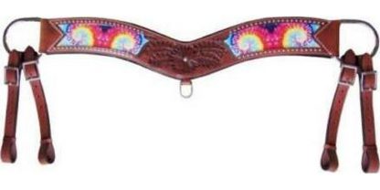 Sale 20% Off Tie Dye Print Tripping Collar.